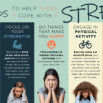 Stress teens tips cope help five mental health school get sleep some way our infographic aid first